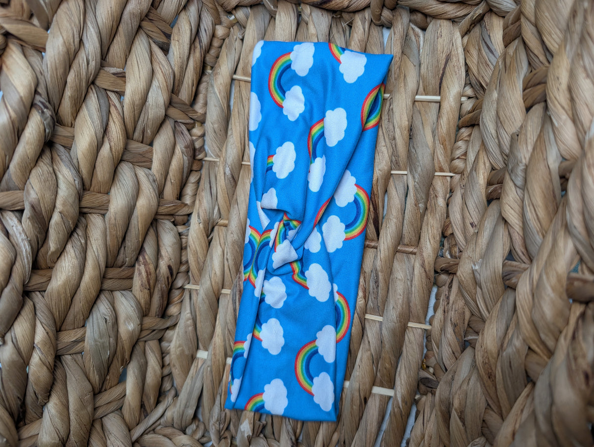 Bandeau motifs 47 arc-en-ciel