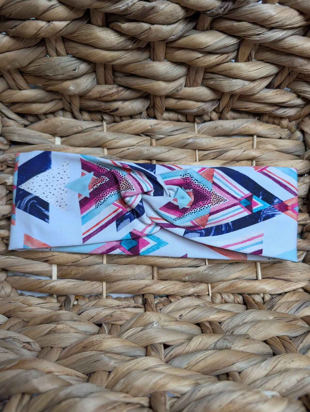 Bandeau motifs 22 triangles