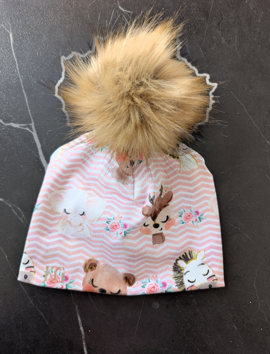 Tuque à motif Animaux mignons