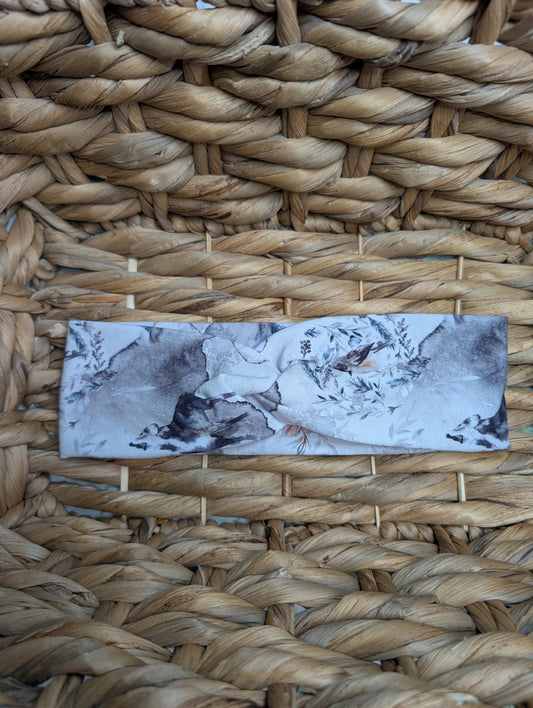 Bandeaux Motif 3. Animaux gris