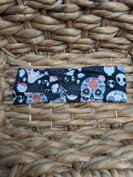 Bandeau motifs 12. Skull