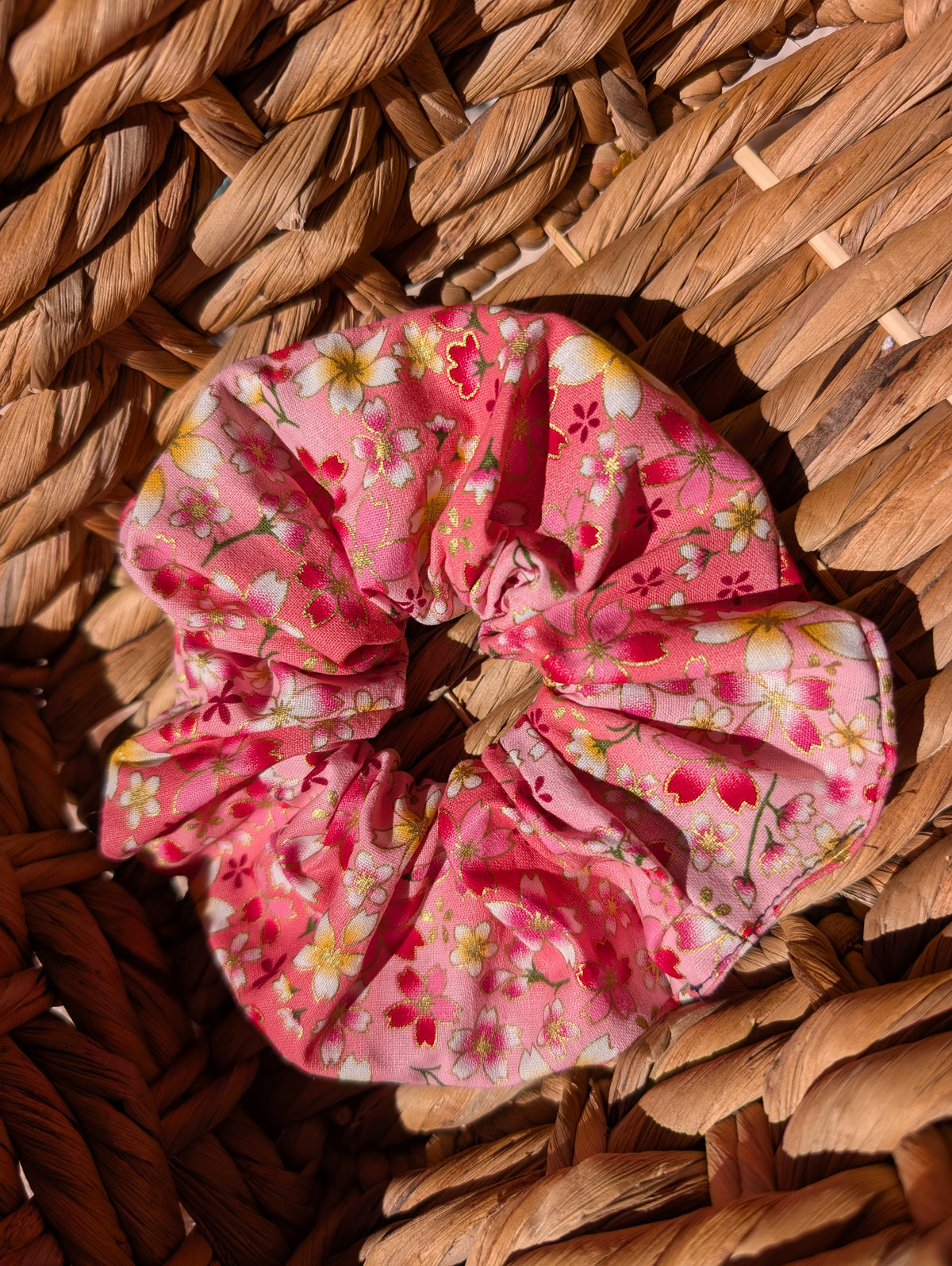 Scrunchi Sakura Rose XXL