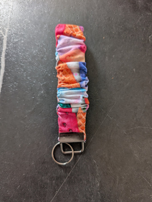 Porte clé bracelet Cornet Melon
