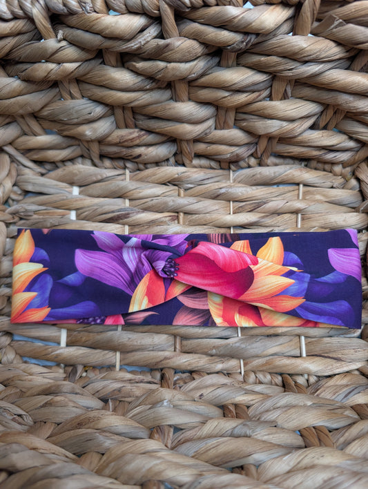 Bandeau motifs 31 grosses fleurs