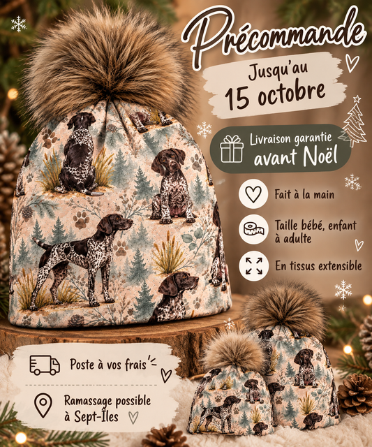 Tuque BRAQUE ALLEMAND précommande