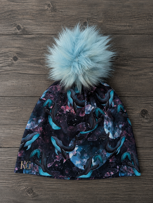 Tuque à motif Baleine