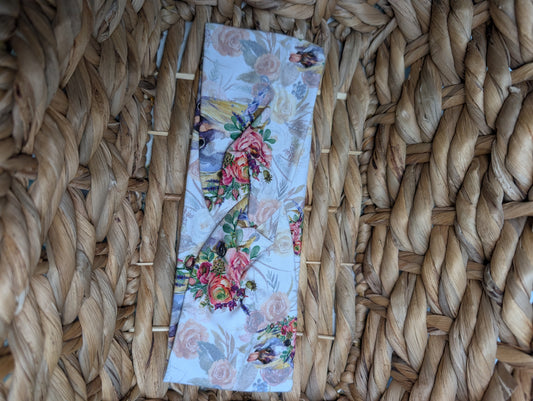 Bandeau motifs 54 cheval et fleurs